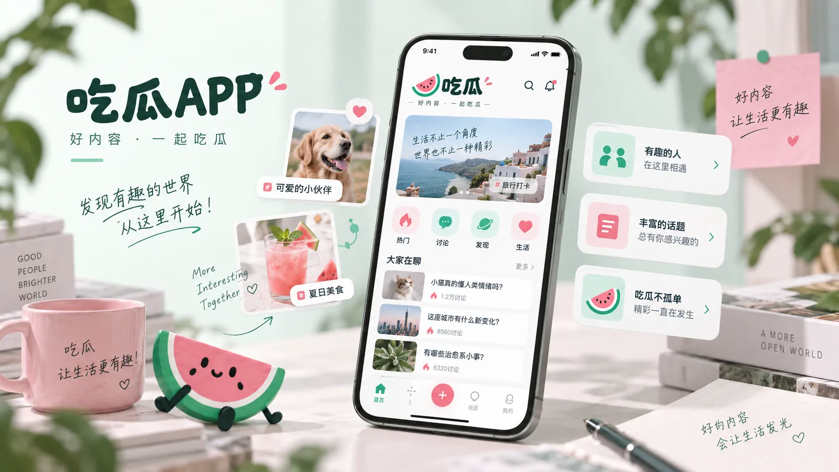 移动端内容浏览说明